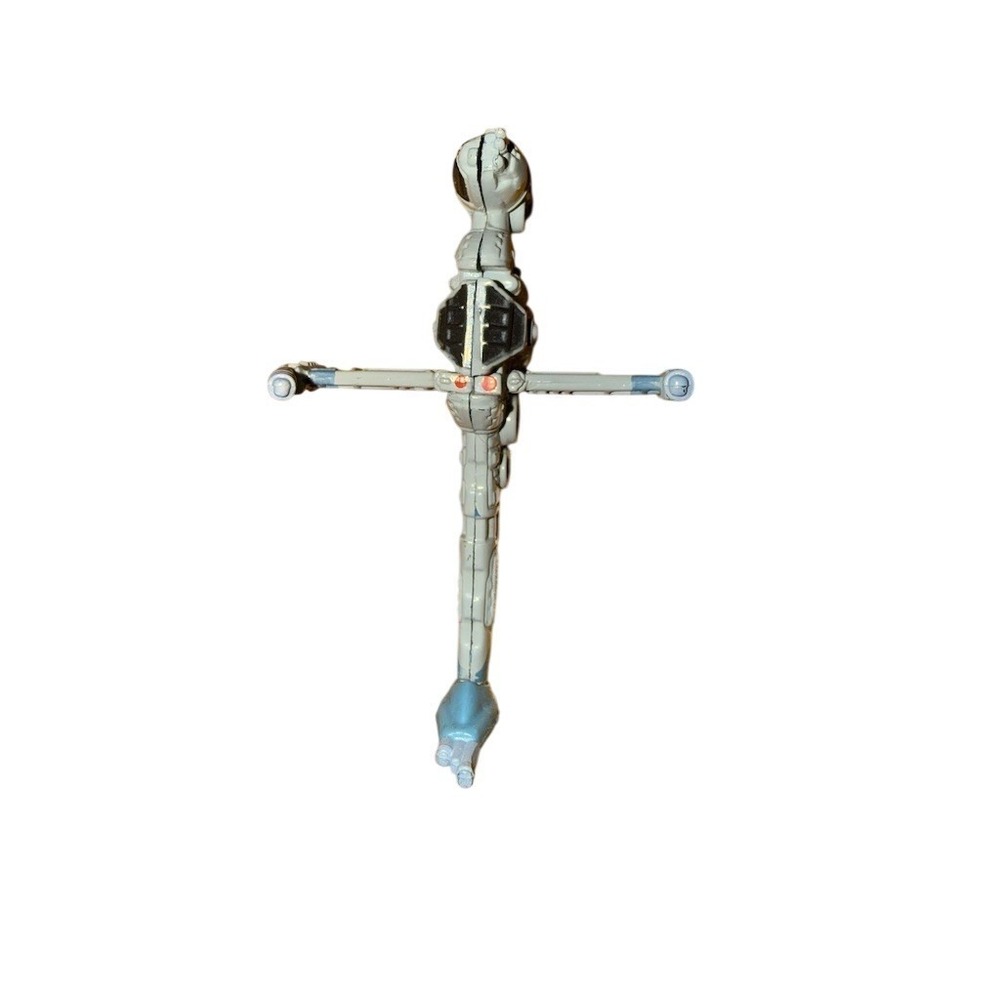 Star Wars B-Wing Starfighter Mini Vehicle‎ Figure 3in Gray Loose Rotating